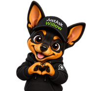 Just Ask Willow logo